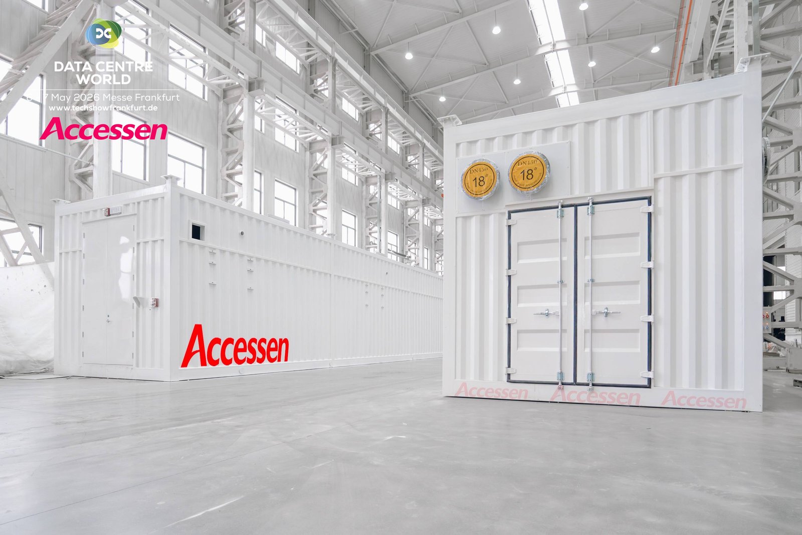 Accessen prefabricated cooling station deployment