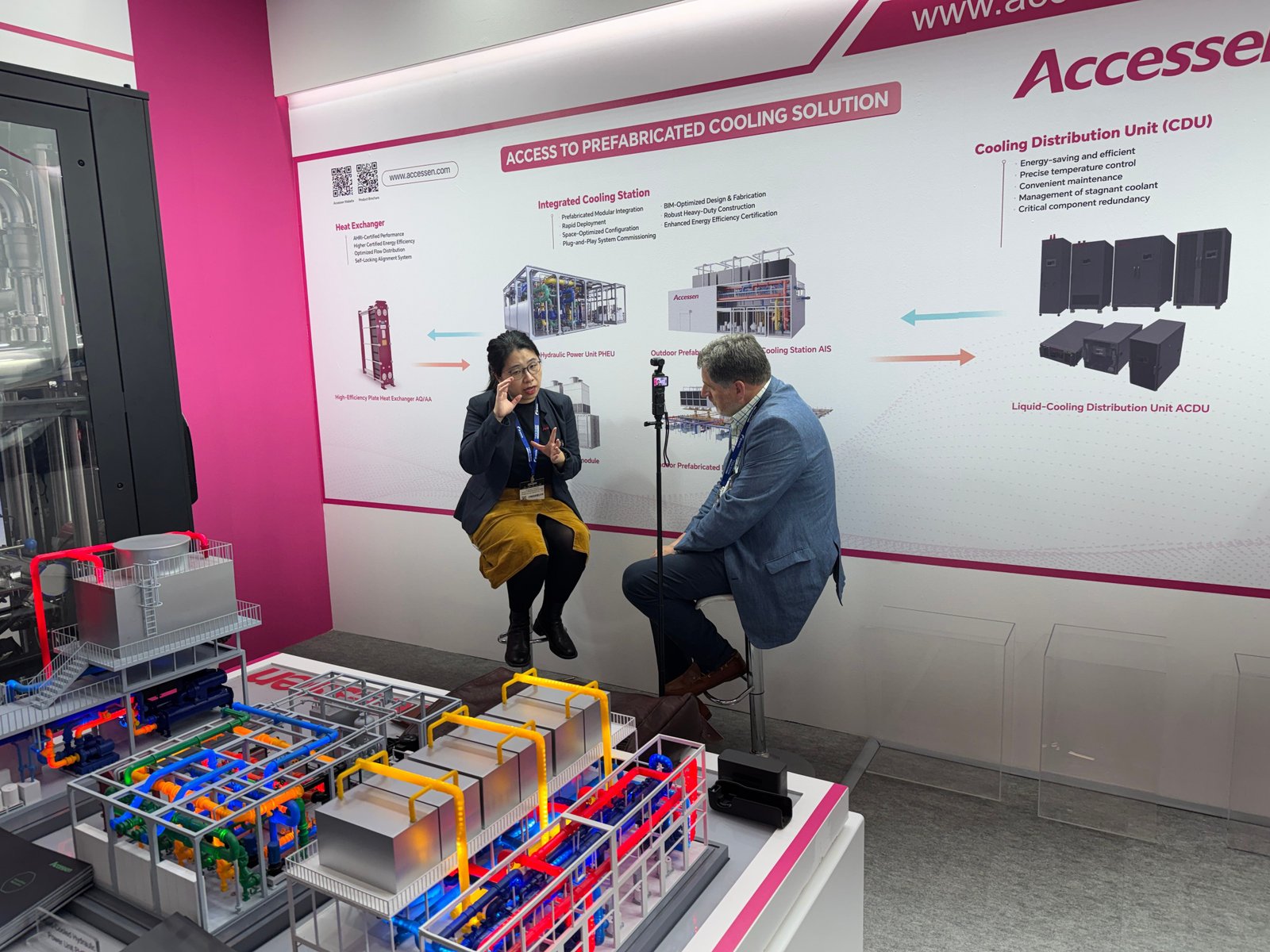 Accessen DCWF 2026 display