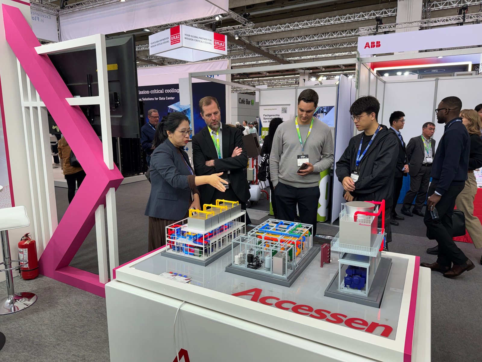 Accessen team at Data Centre World Frankfurt 2026
