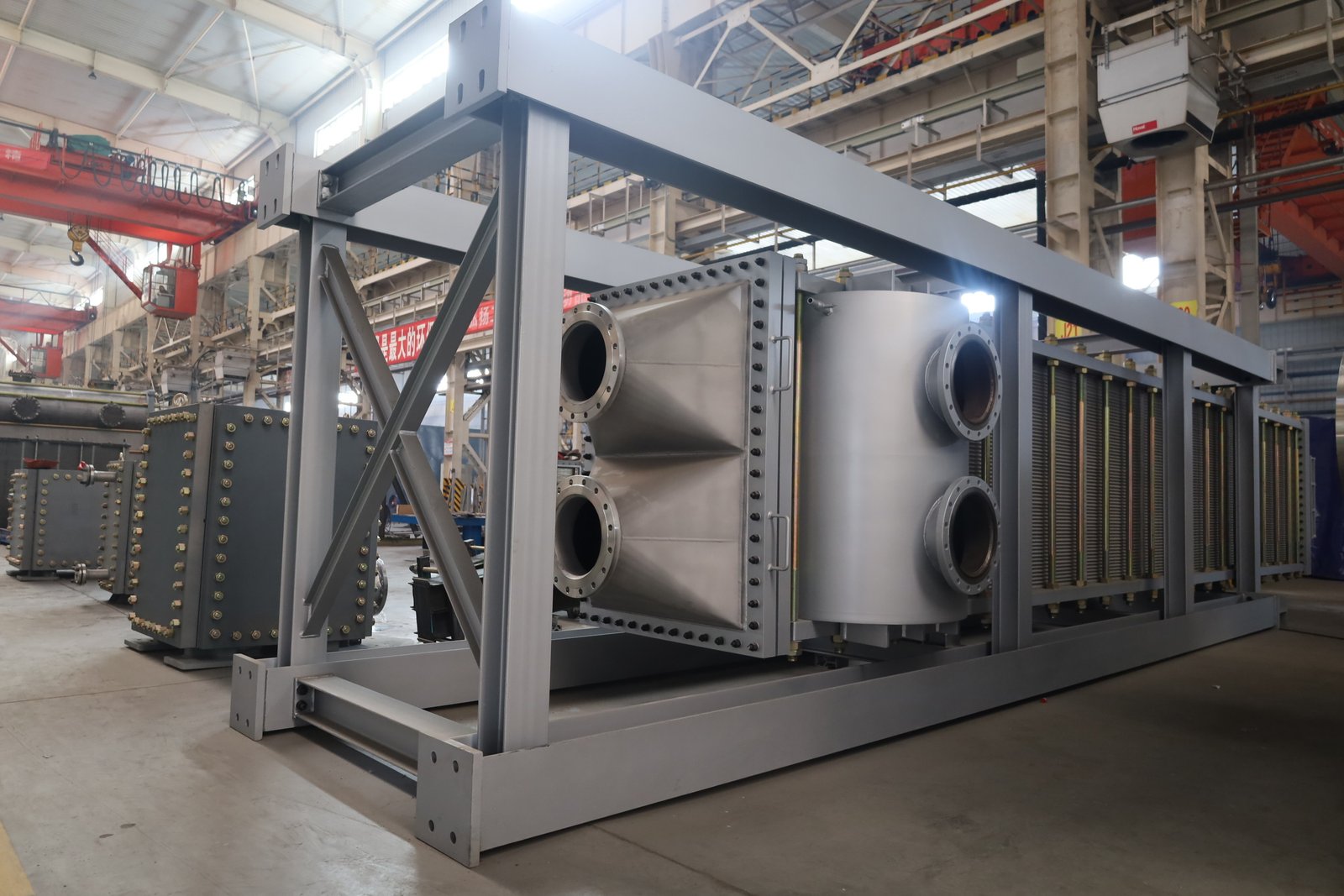 Wide Channel Welded Plate Heat Exchanger