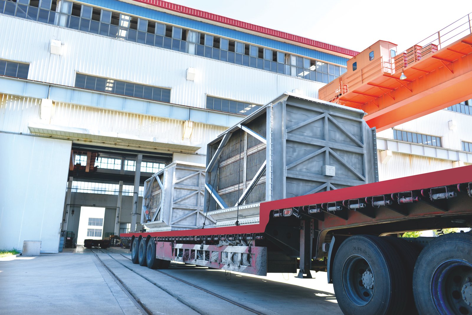 Shanghai Heat Transfer Equipment Large Heat Exchanger Shipment