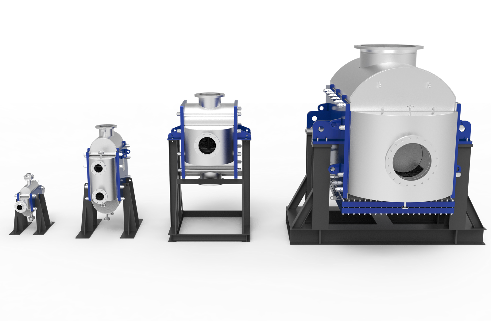 TP Welded Plate Heat Exchanger Structure